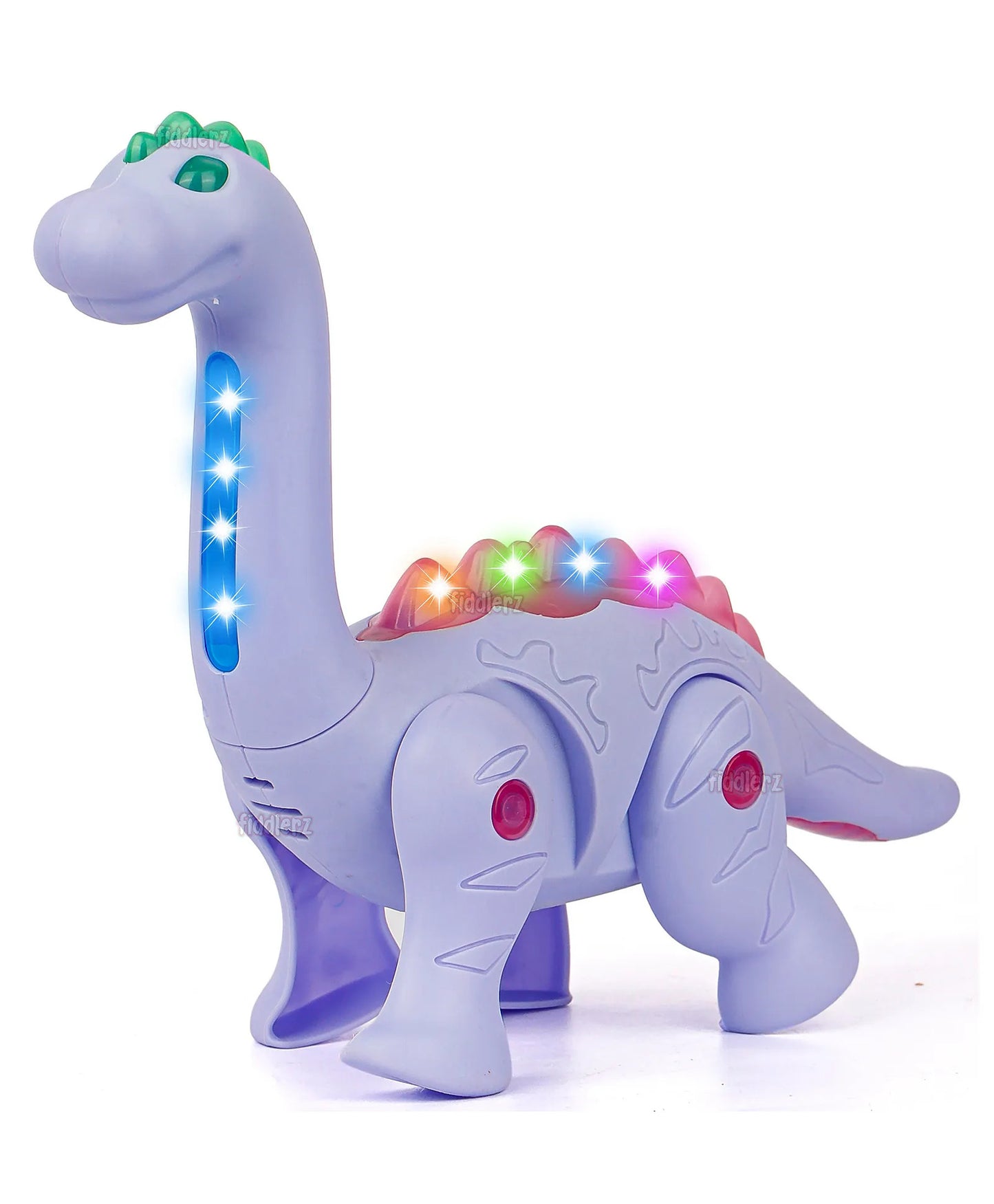 DinoBuddy: Light-Up Walking Dinosaur Toy