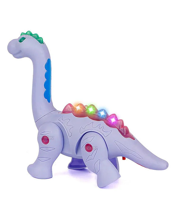 DinoBuddy: Light-Up Walking Dinosaur Toy