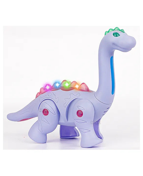 DinoBuddy: Light-Up Walking Dinosaur Toy