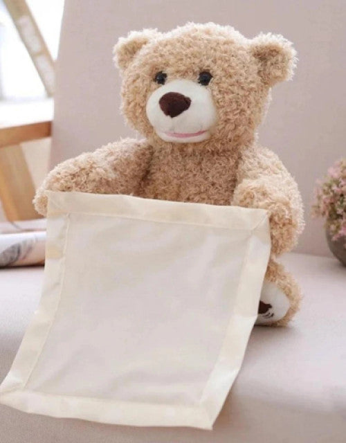 Peek A Boo Bear Animated with Voice Teddy (Rechargeable)