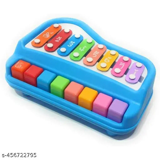 2-in-1 Musical Xylophone and Mini Piano